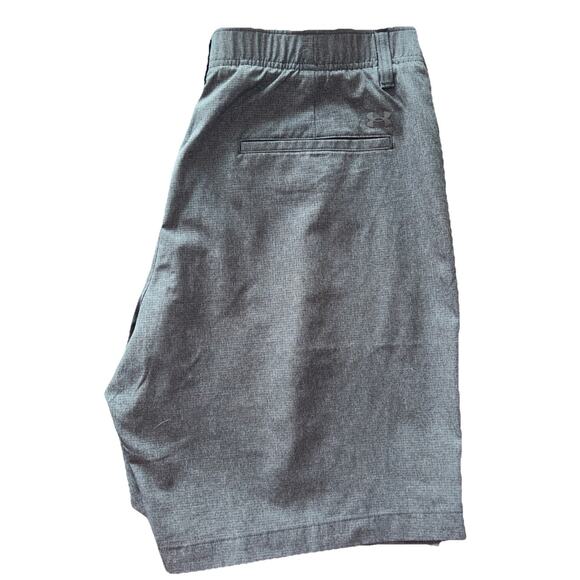 Under Armour Mens Match Play Golf Shorts Size 38 Loose Gray Heatgear - Picture 7 of 7
